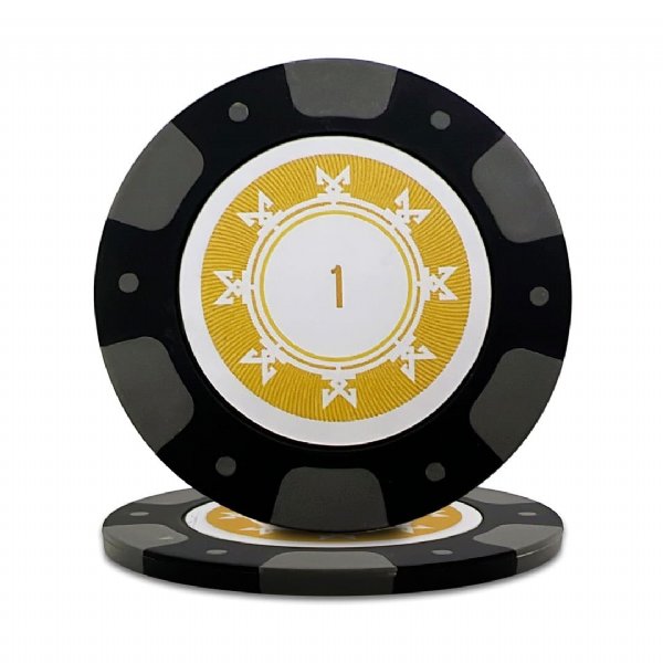 Clay Poker Chip with Sticker - 40mm - No.20