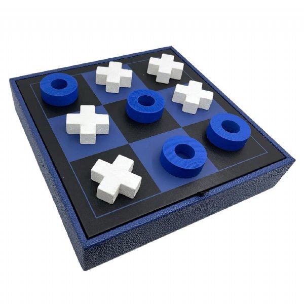 2 in 1 Chess Set and XO Tic Tac Toe Game